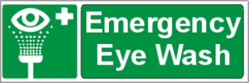 Emergency Eyewash Sign